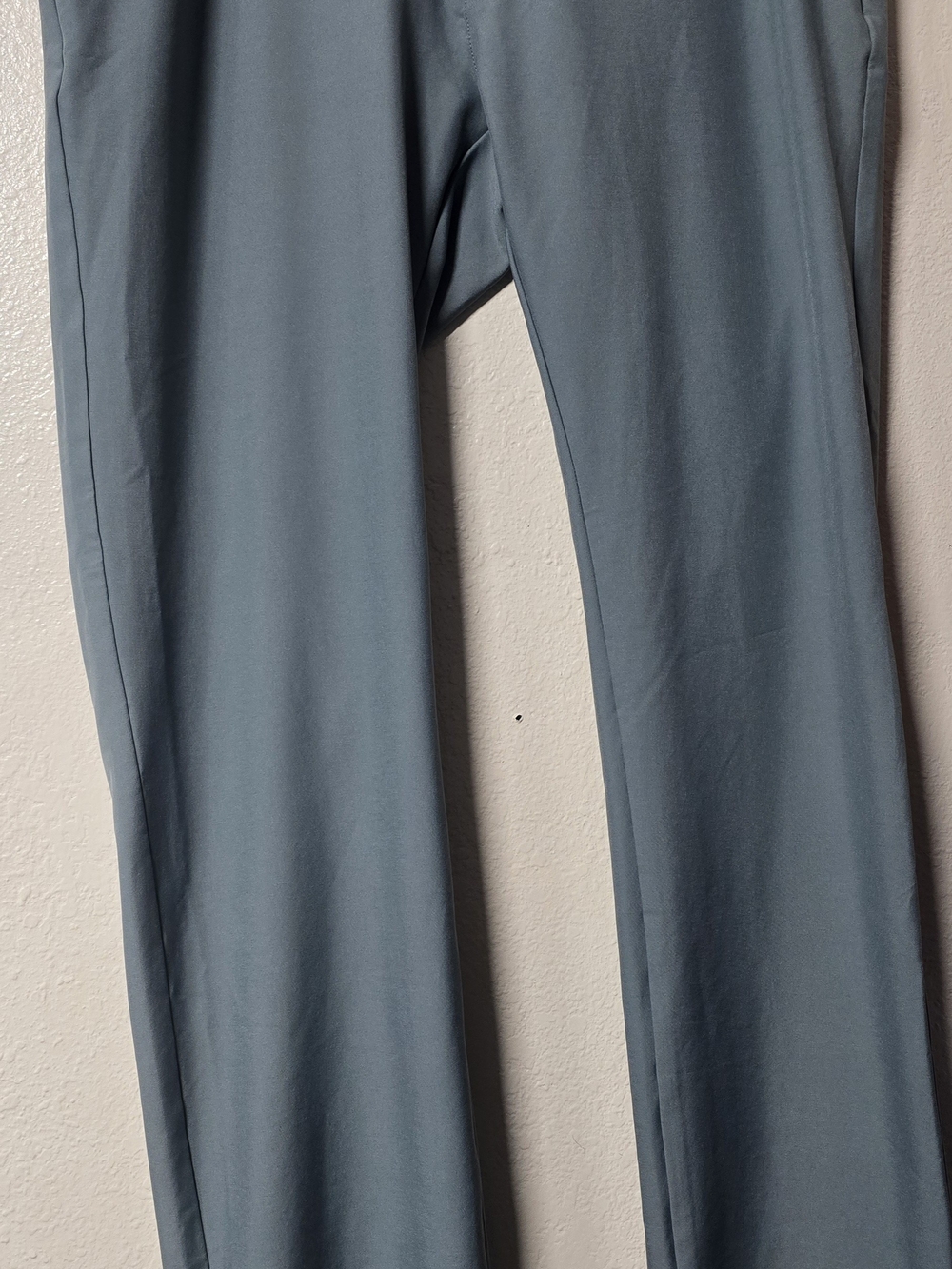 Men's Dress Pants — Steel Blue Straight Leg